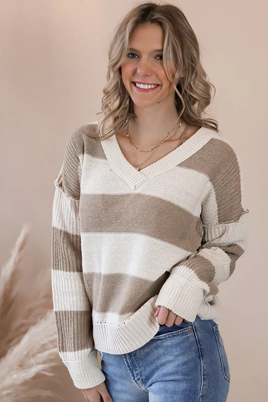 Martha Striped Sweater Disco