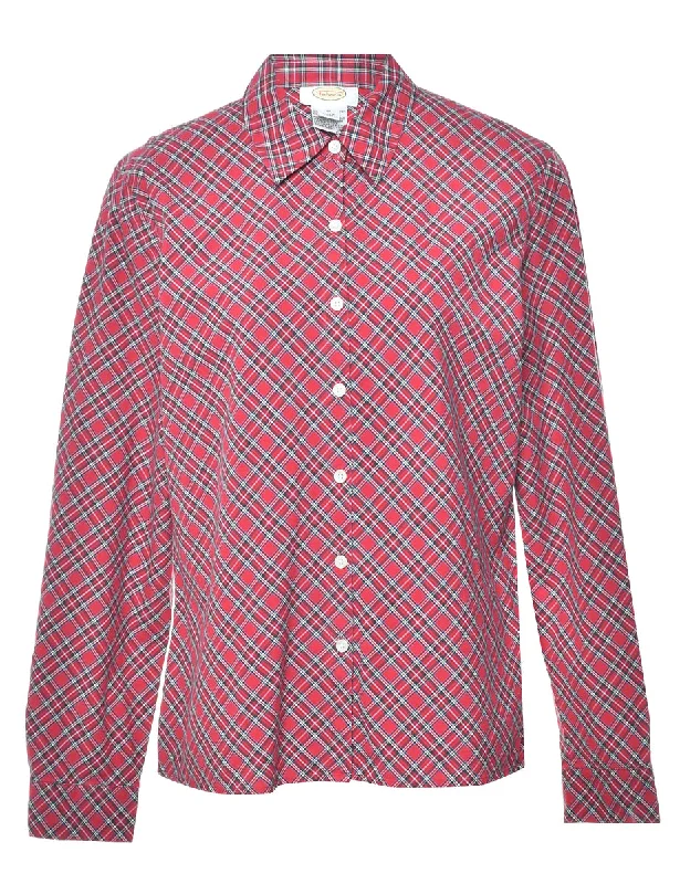 Checked Shirt - M Minimalist Women's Casual