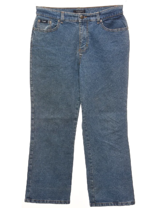 Izod Tapered Jeans - W29 L25 Classic Women's Pin - striped
