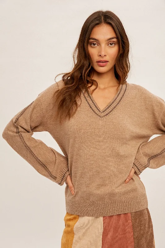 Varsity Sweater Feminine Women's Style 
