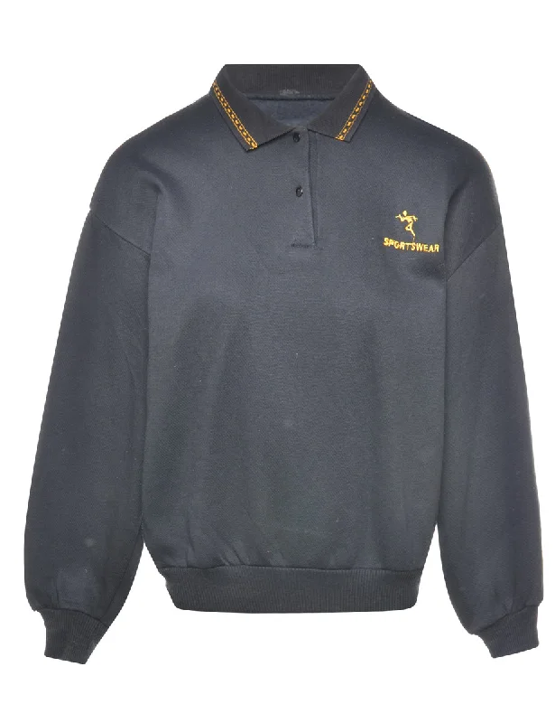 Black Plain Sweatshirt - M Australian Beach