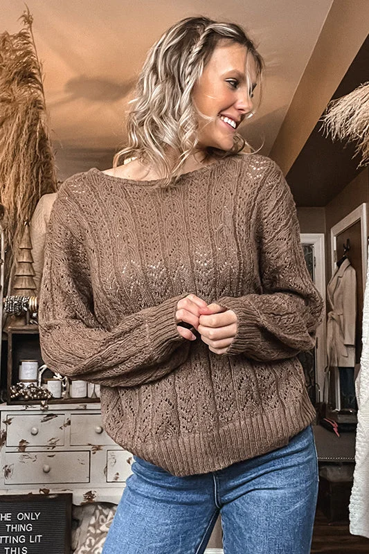 Zoya Mocha Sweater Hip Women's Urban