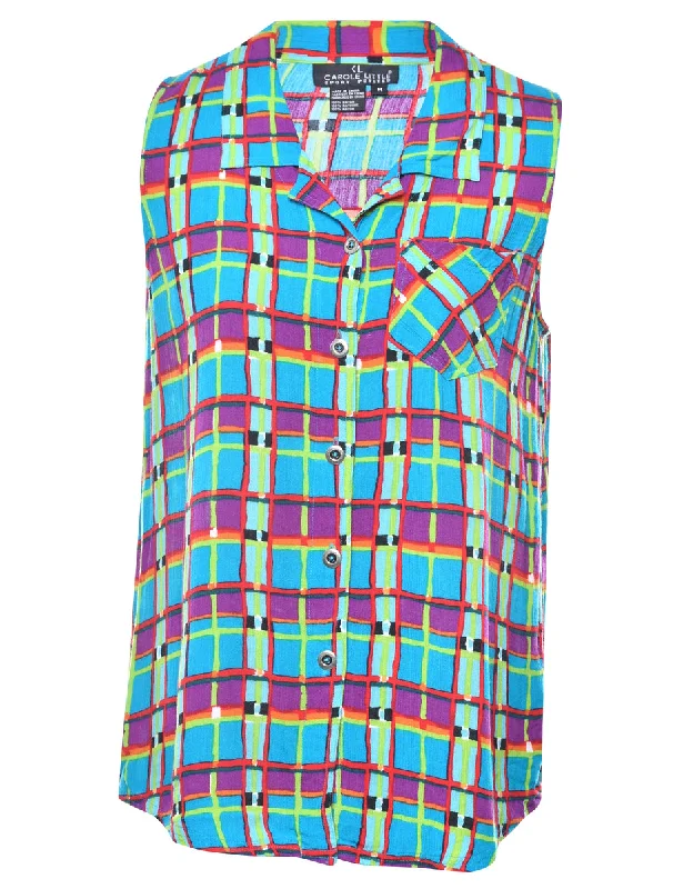 Checked Shirt - M Traditional Women's Wool