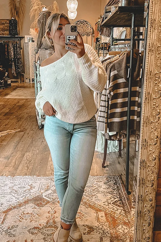 Ella Ivory Sweater Modern Women's Tech