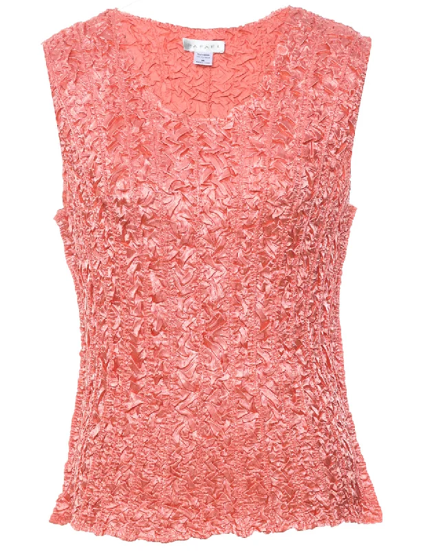 Crinkle Top - M Sophisticated Women's 