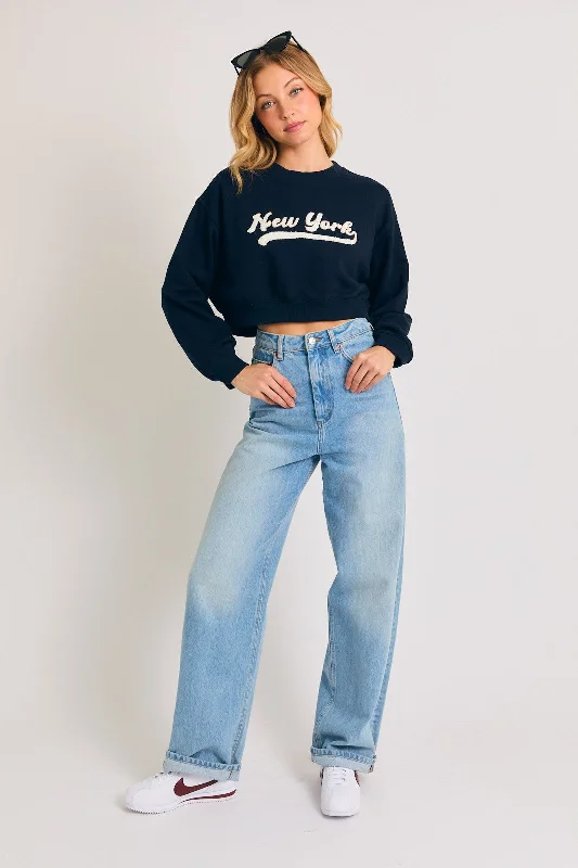 I Love New York Sweatshirt Bold Women's Statement