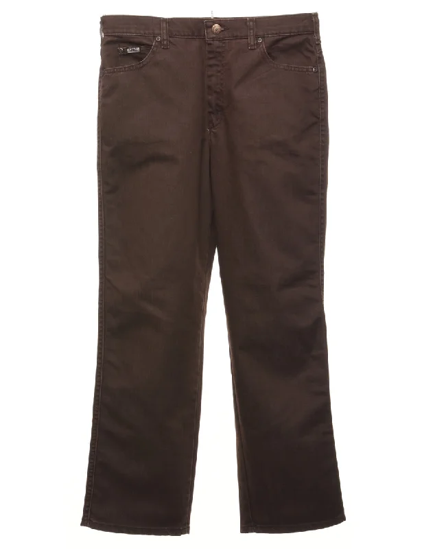 Brown Lee Jeans - W31 L29 Dynamic Women's High - energy