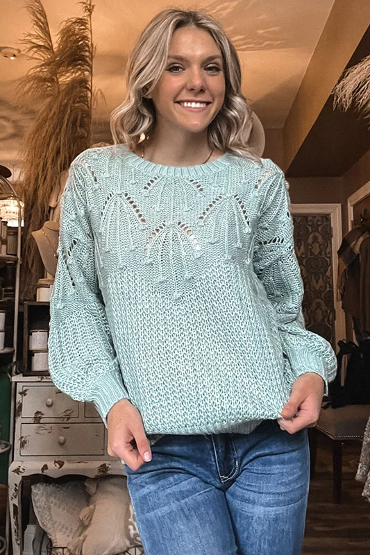 Seafoam Sweater Earthy Women's 