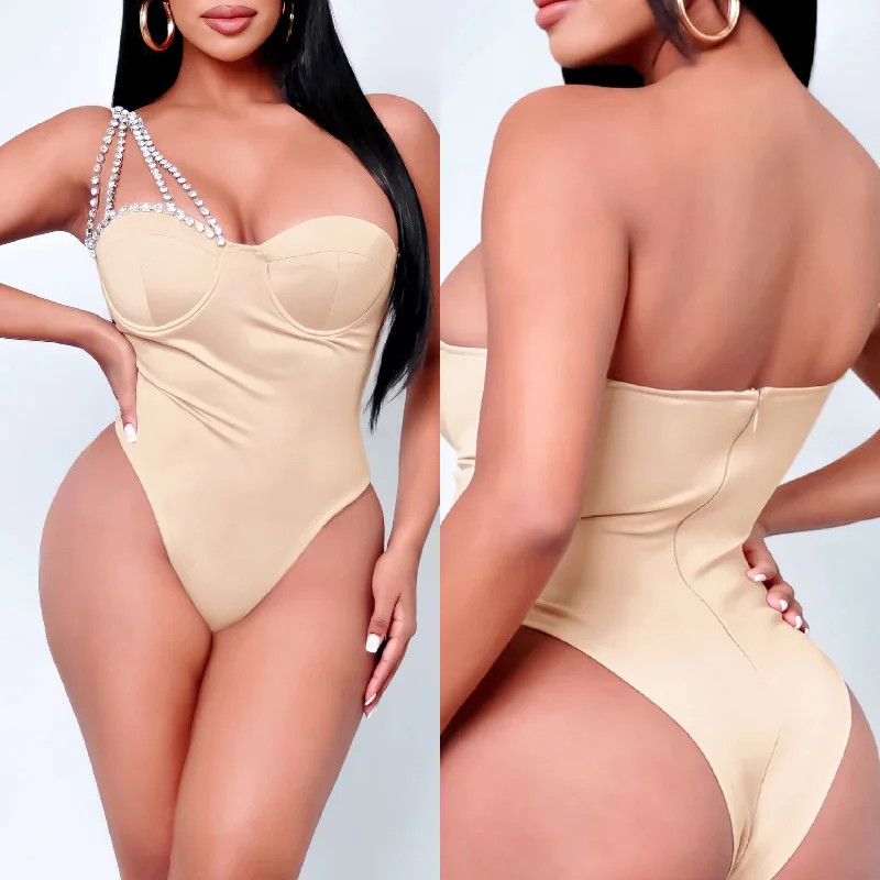 Sharlene Bodysuit Elegant Women's Formal 