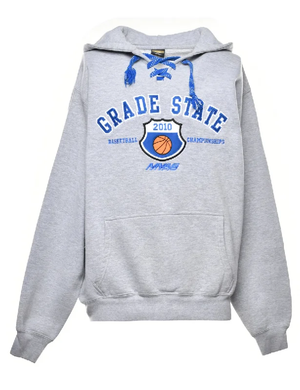 Basketball Printed Hoodie - M Refined Women's Hand - crafted