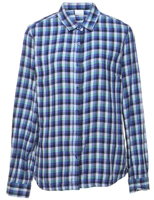 Columbia Checked Shirt - L Cashmere