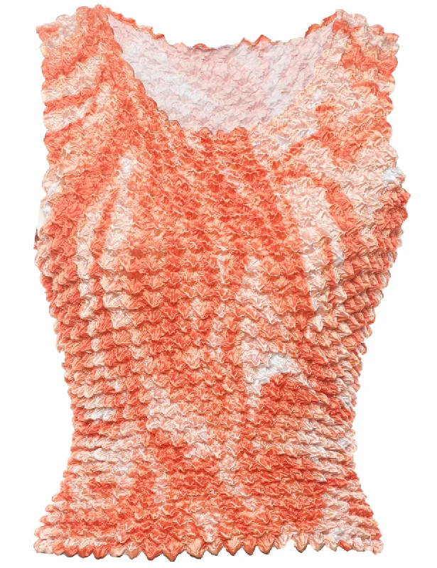 Y2K Crinkle Printed Top - S Trendy Women's 