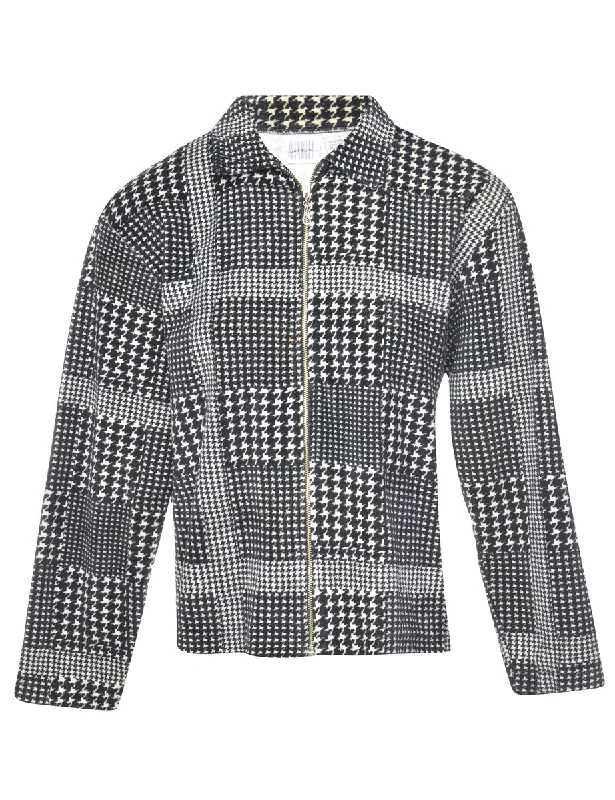 Dogtooth Track Top - L Hip Women's Urban