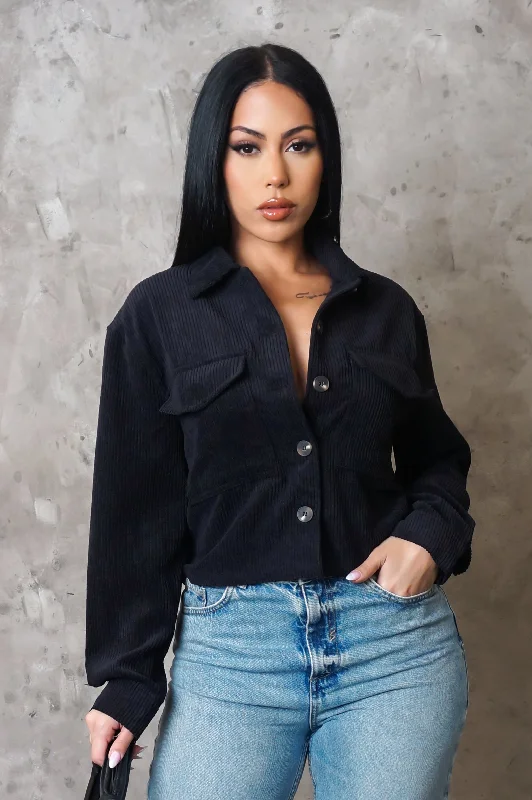Can't Explain It Jacket - Black Sleek Women's 