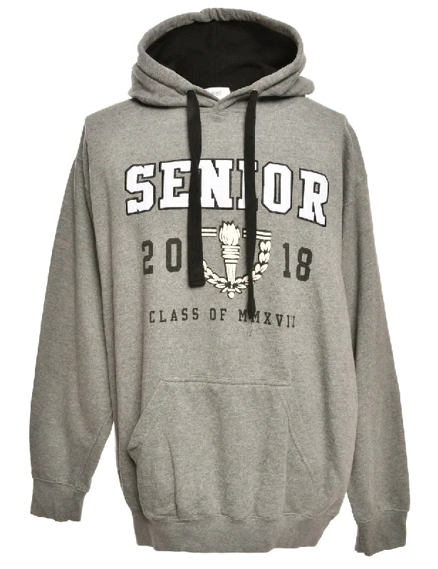 Senior Printed Hoodie - XL Modern Women's Tech