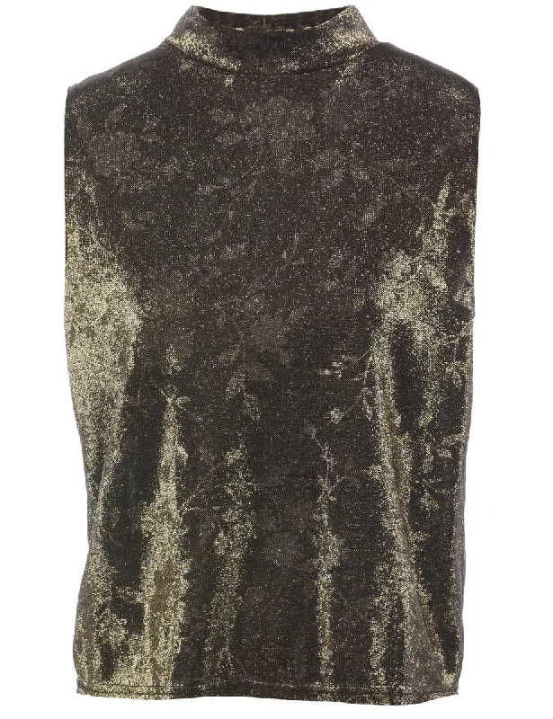 Sparkly Evening Top - M Youthful Women's Anime - inspired