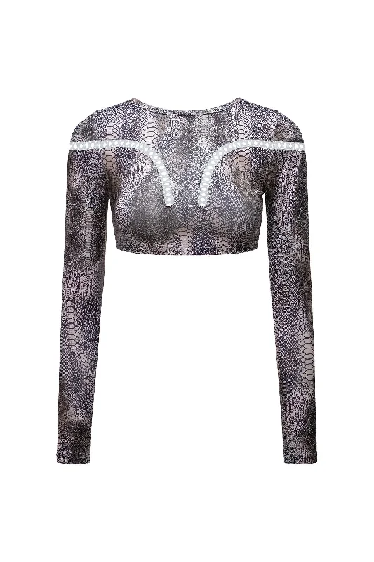Sarff Top - Snake Trendy Women's 