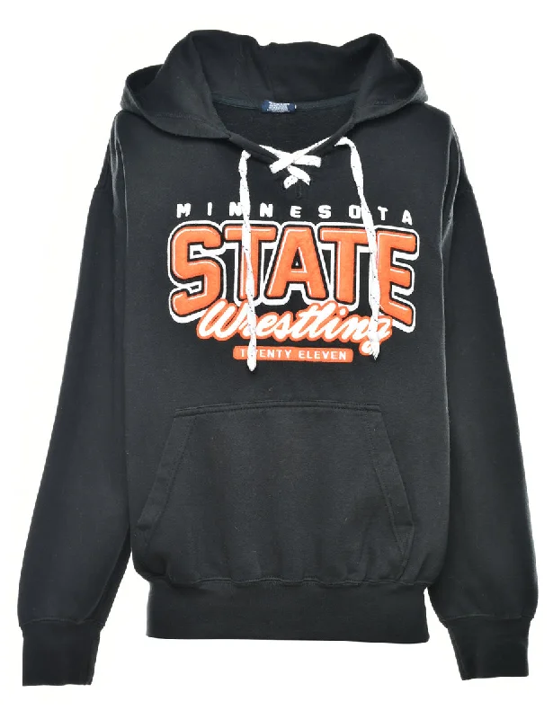 Minnesota State Printed Hoodie - M Sleek Women's Metallic