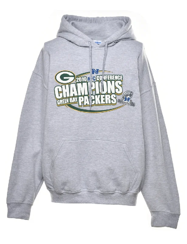 NFC Hooded Sports Sweatshirt - L Sporty Women's Athleisure 