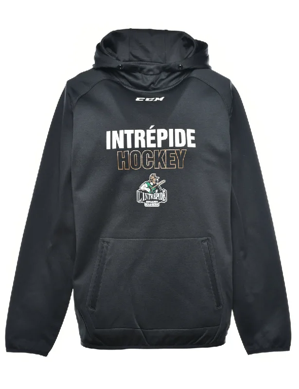 Hockey Intrepide Printed Sweatshirt - M Sustainable Organic