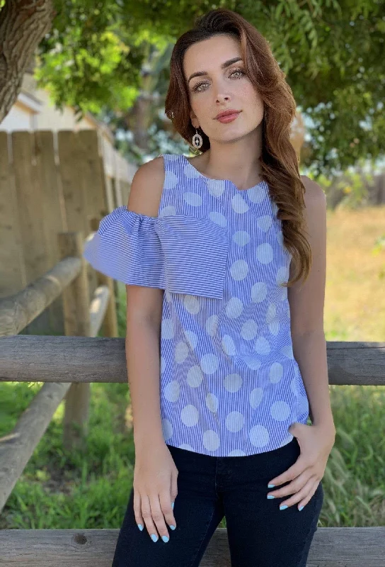 Ace Top - Confetti Dot Confident Women's Power