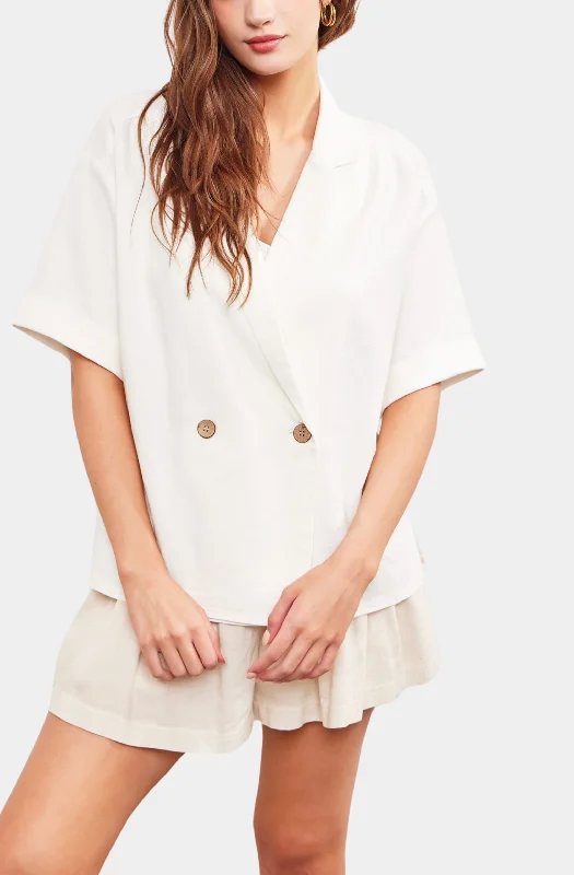 Piper Linen Top Compression