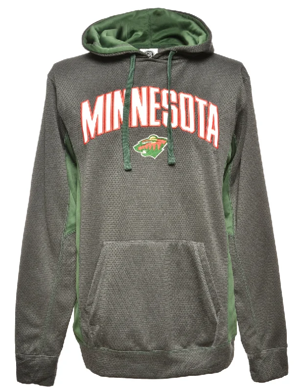 NHL Minnesota Hooded Sports Sweatshirt - L purpose