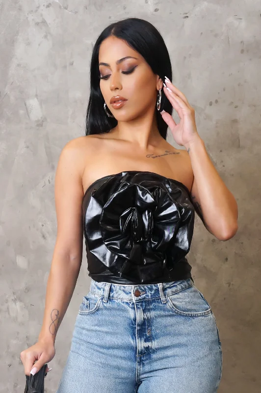 True Love Top - Black Refined Women's Hand - crafted