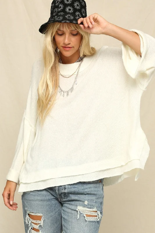 Ruby Ivory Blouse Sleek Women's 