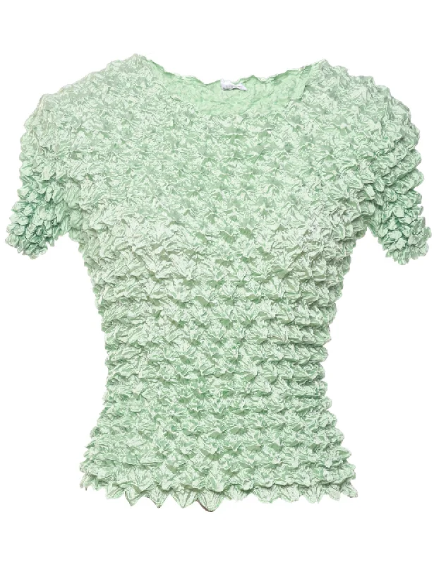 Crinkle Top - S Youthful Women's Anime - inspired