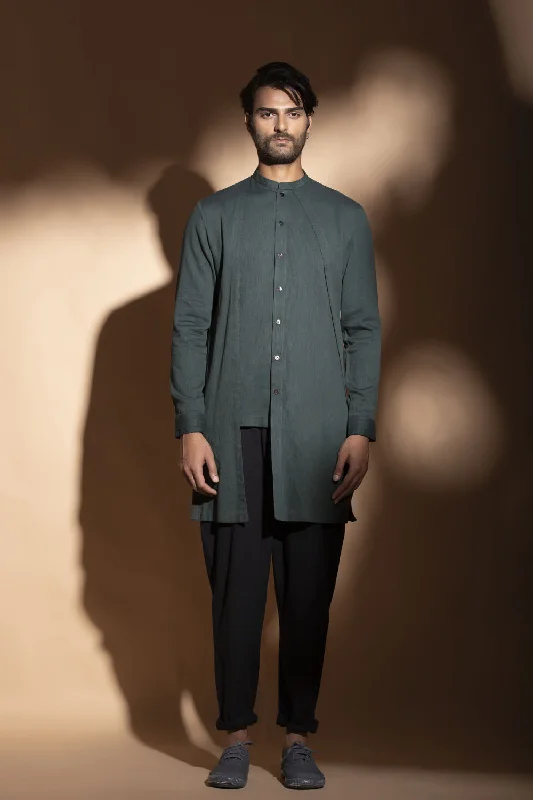 Layered Asymmetric Shirt Disco