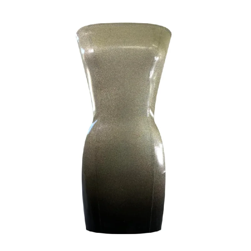 Print Tube Dress Youthful Women's Pop