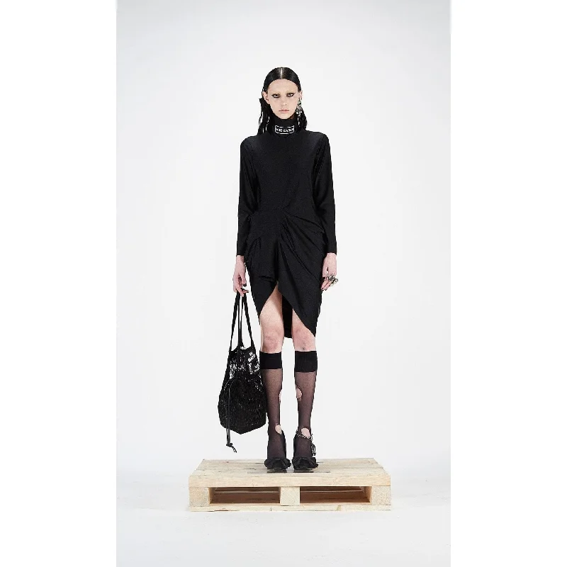 Barbara Bologna Who cares Twist Front Dress British Gentlewoman Style