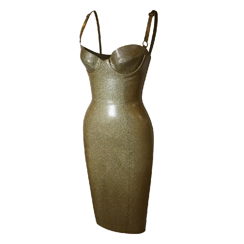Print Bodycon Dress Luxurious Women's High -  end