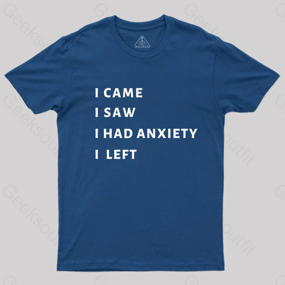 Anxiety T-Shirt Cool Women's Distressed