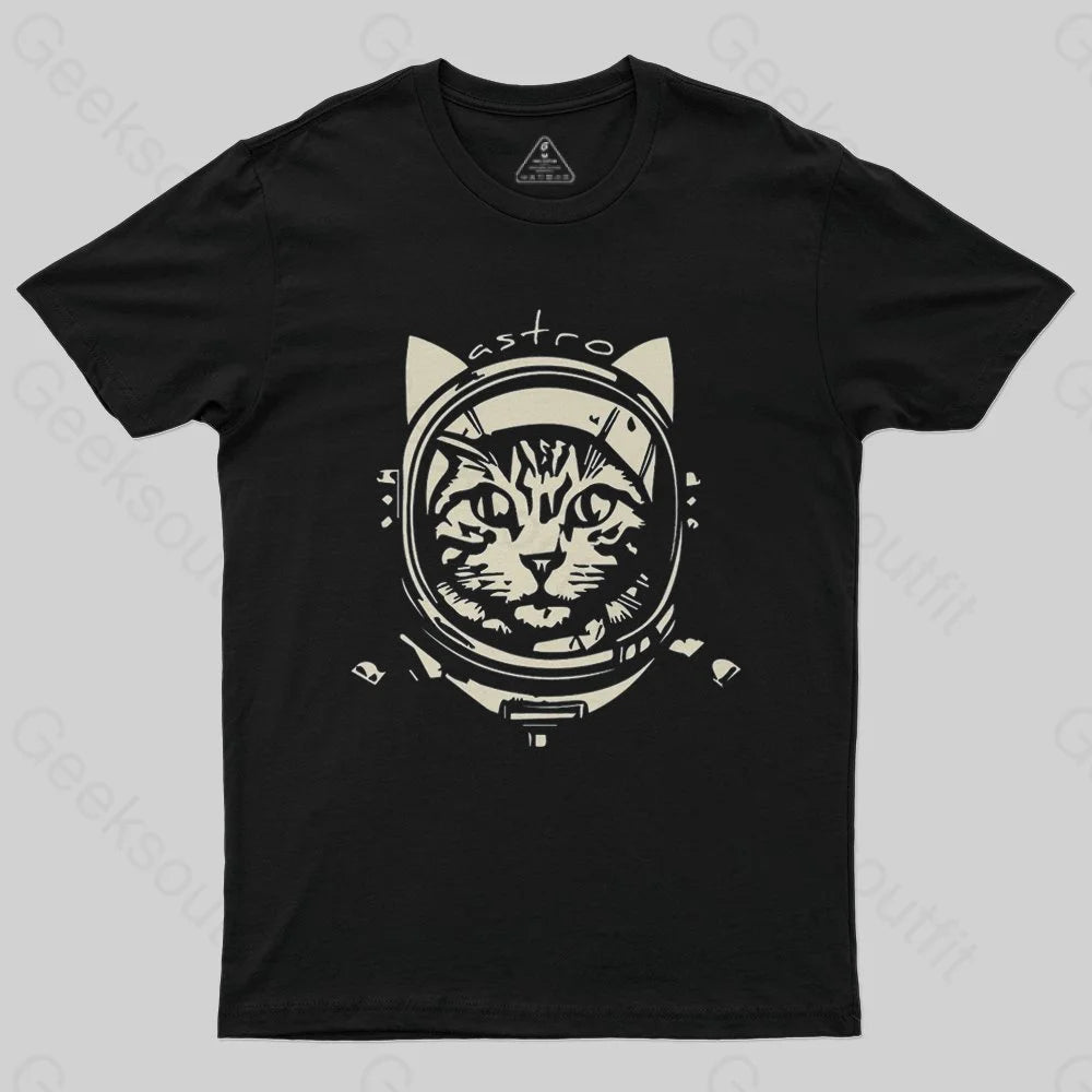 Astro Cat T-Shirt Refined Women's Velvet