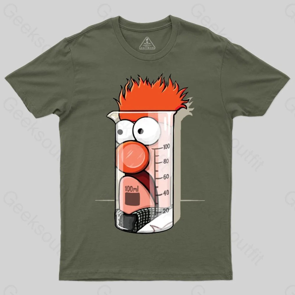 Beaker Dolls Science T-shirt Polished Women's Silk
