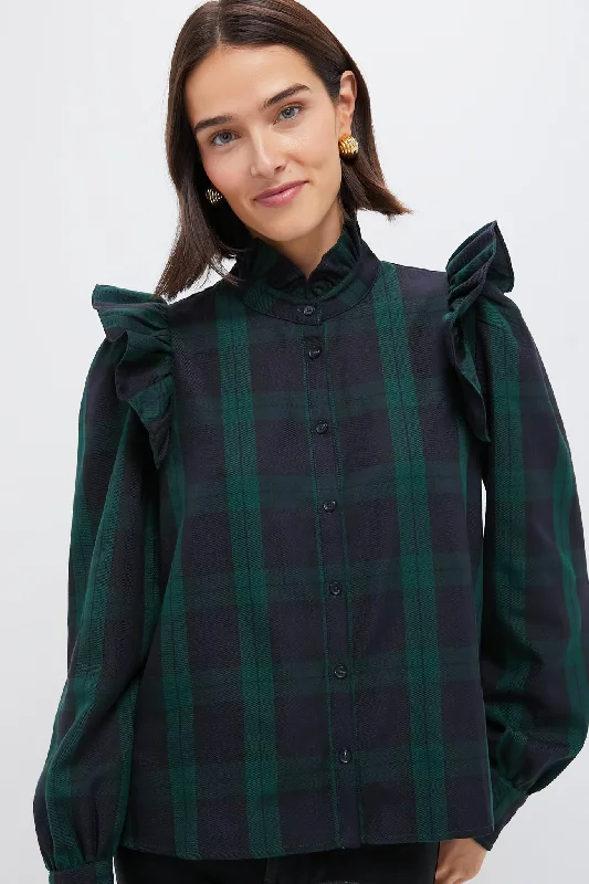 Blackwatch Evangeline Blouse Feminine Women's Style 