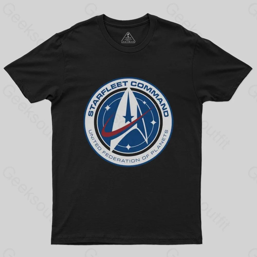 Cosmic Voyage Discovery Starfleet Command T-Shirt Dapper Women's 1920S