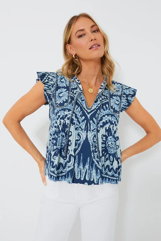 Exclusive Charlough Flutter Sleeve Tank Dynamic Women's High - energy