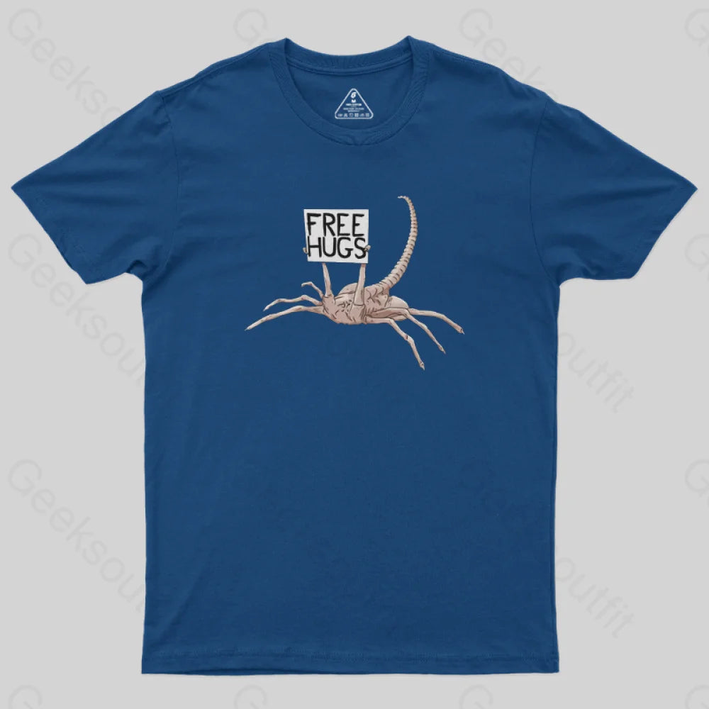 FreeHugs-Alien Xenomorph T-Shirt Traditional Women's 