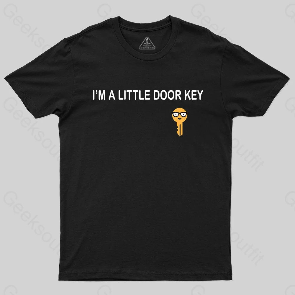 I'm A Little Door key T-shirt Preppy Women's College