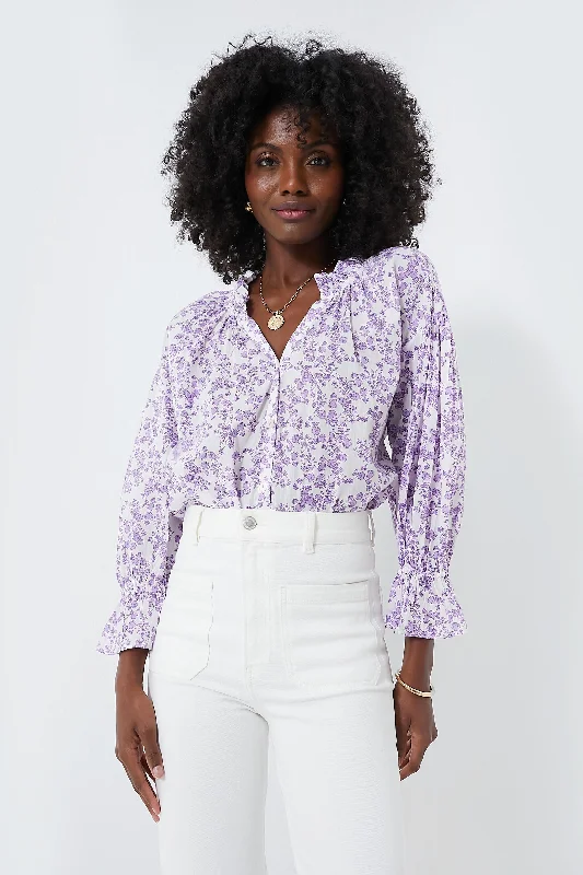 Lilac Lucrecia Rachel Shirt Vacation