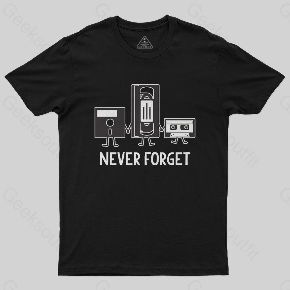 Never Forget T-Shirt Laid - back Women's Style
