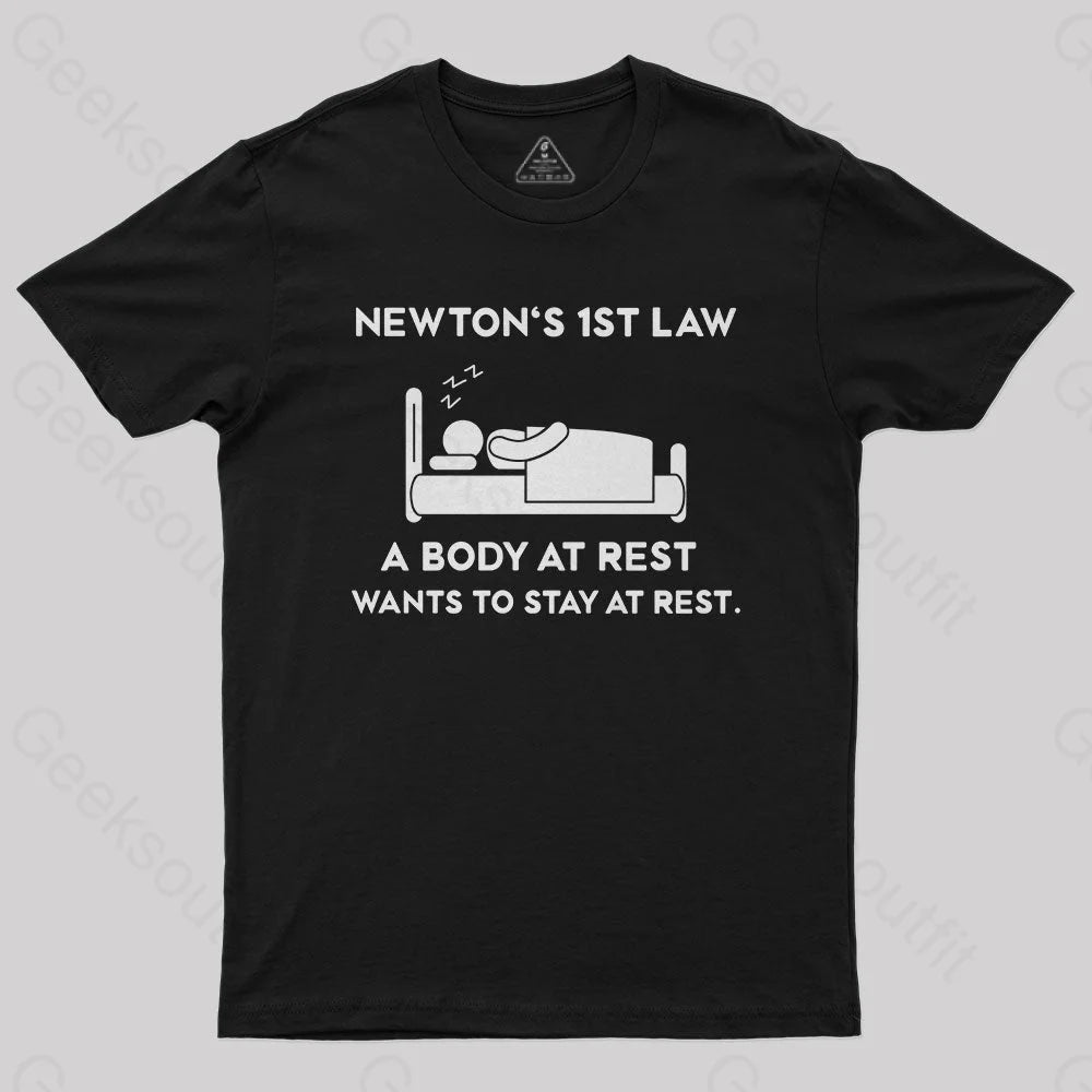 Newton's First Law T-Shirt Classic Women's Tweed