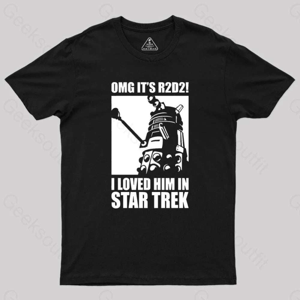 OMG it's R2D2 Geek T-Shirt Bold Women's Animal Print