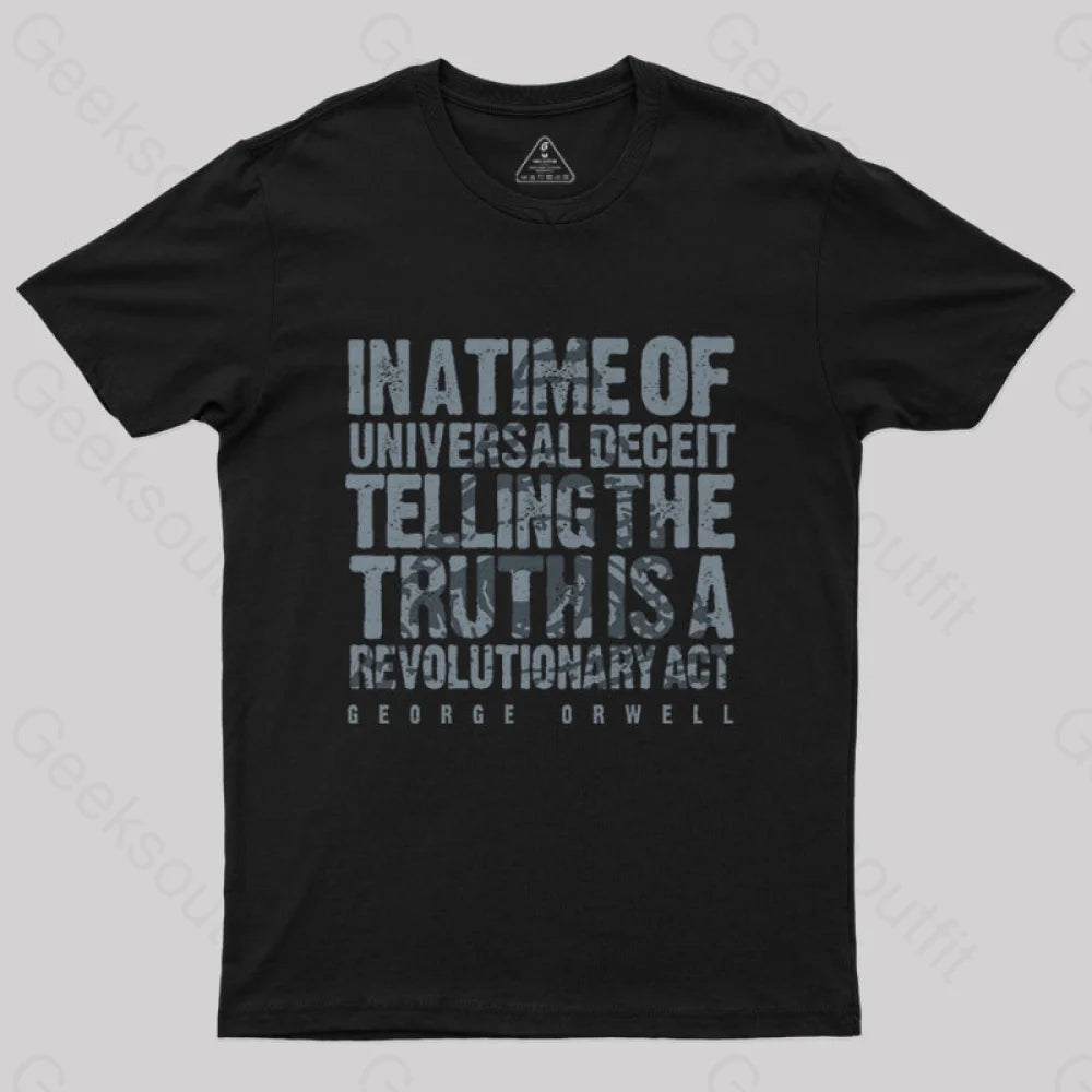 Orwellian Truth T-shirt Youthful Women's Anime - inspired