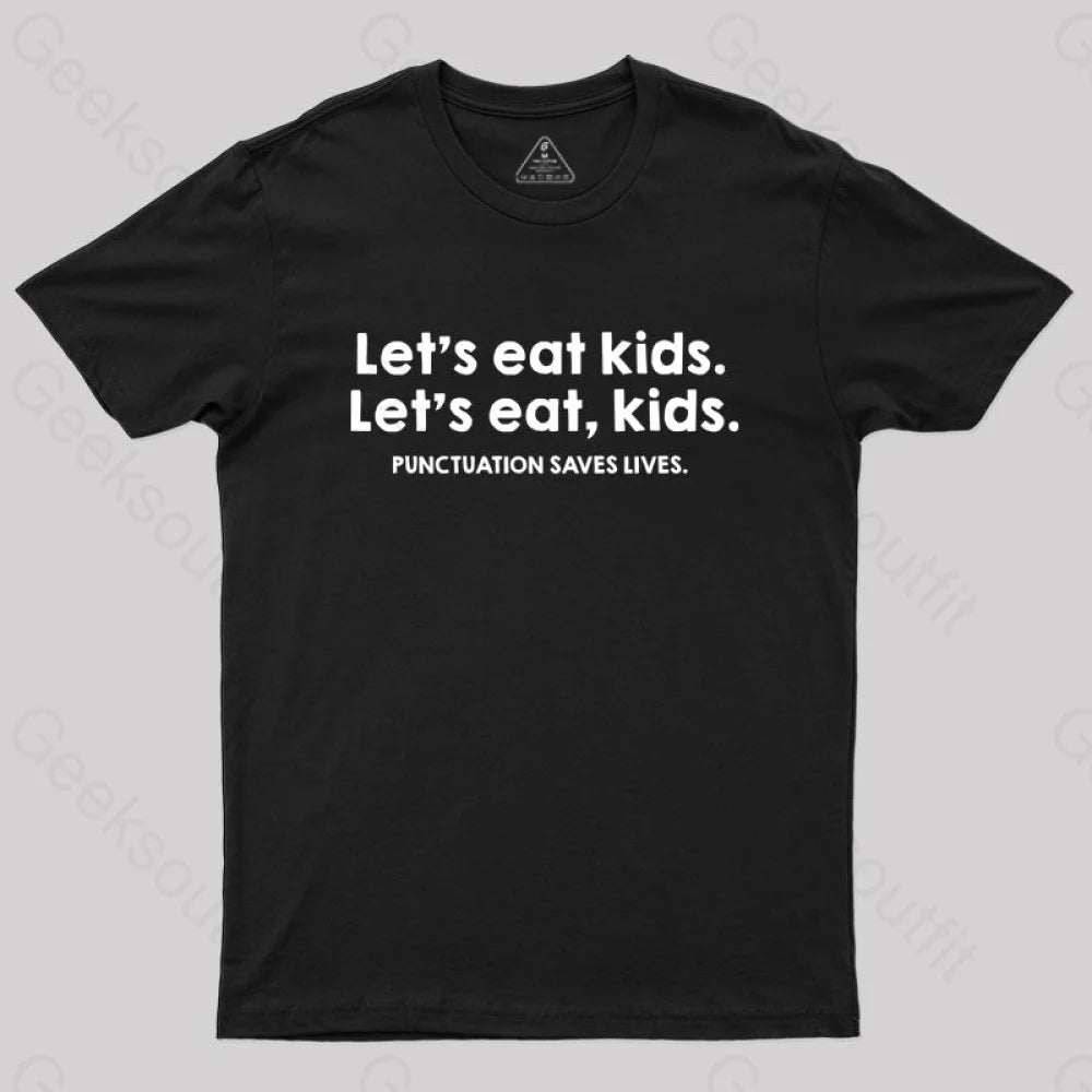 Punctuation Saves Lives Funny Nerd T-Shirt Cozy Women's Winter