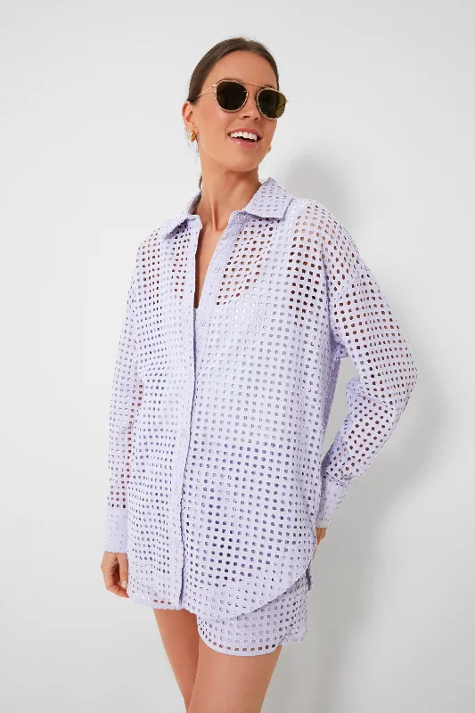 Purple Heather Poppy Top Earthy Women's 