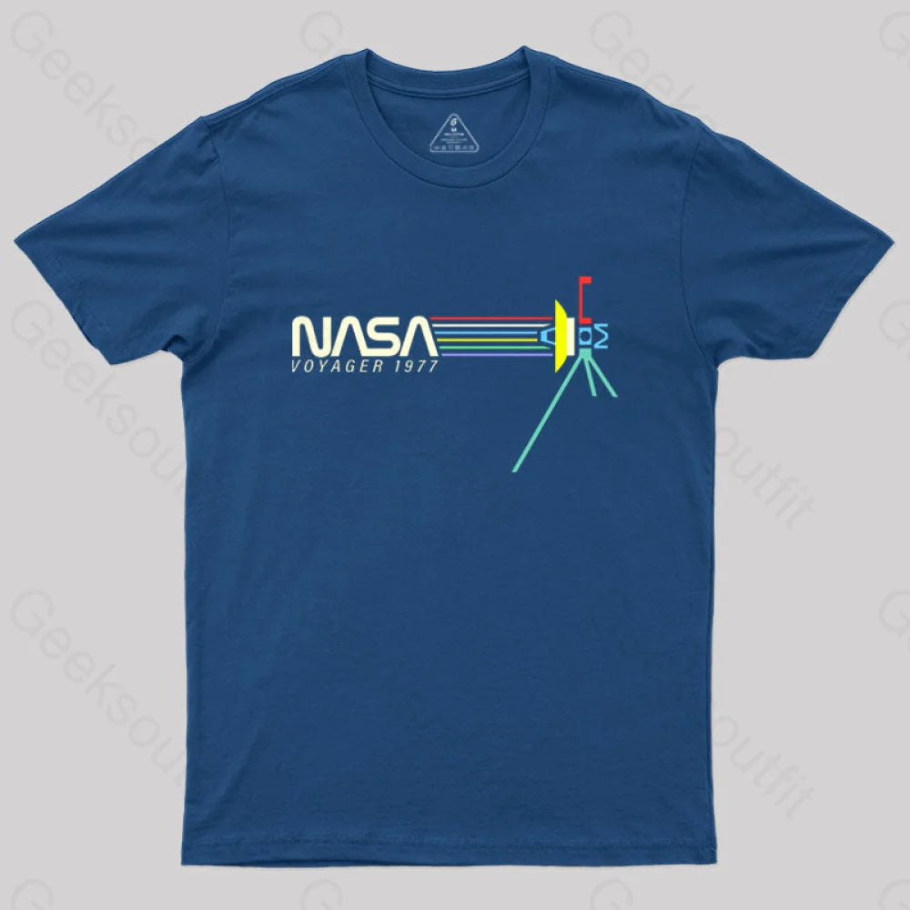 Retro NASA Voyager Spacecraft T-Shirt Confident Women's Power